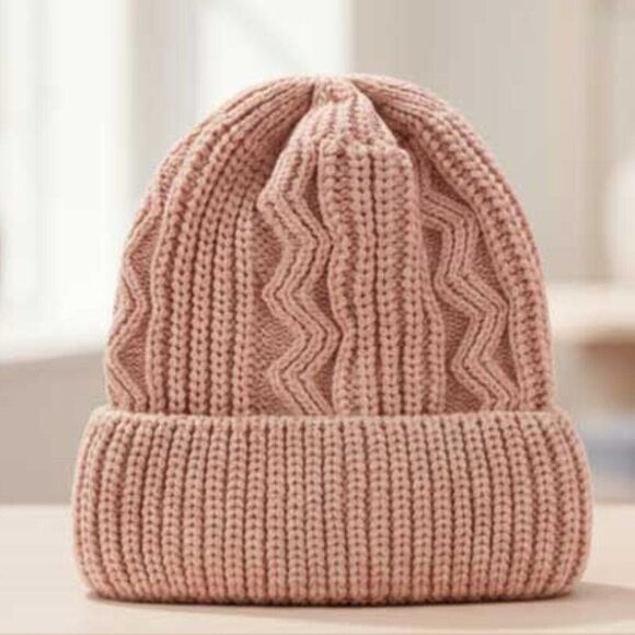 Elizabeth Besich Accessories - 2/$30 Ladies Pink Stylish Winter Hat